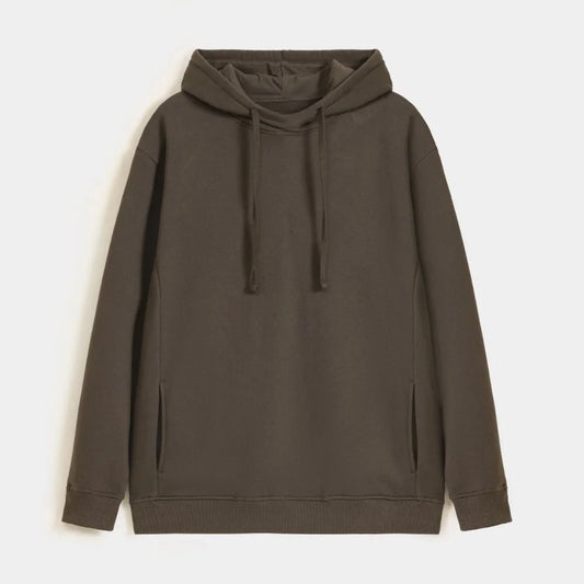 Men Premium Quality Dark Brown Hoodie