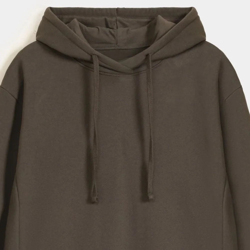 Men Premium Quality Dark Brown Hoodie