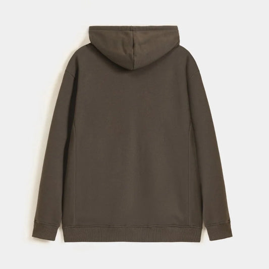 Men Premium Quality Dark Brown Hoodie