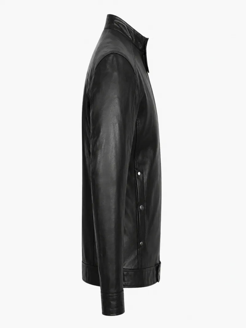Men’s Band Collar Jacket Right 