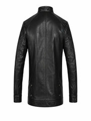 Men’s Band Collar Jacket Back 