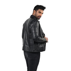 Men’s Black Arixon Leather Jacket