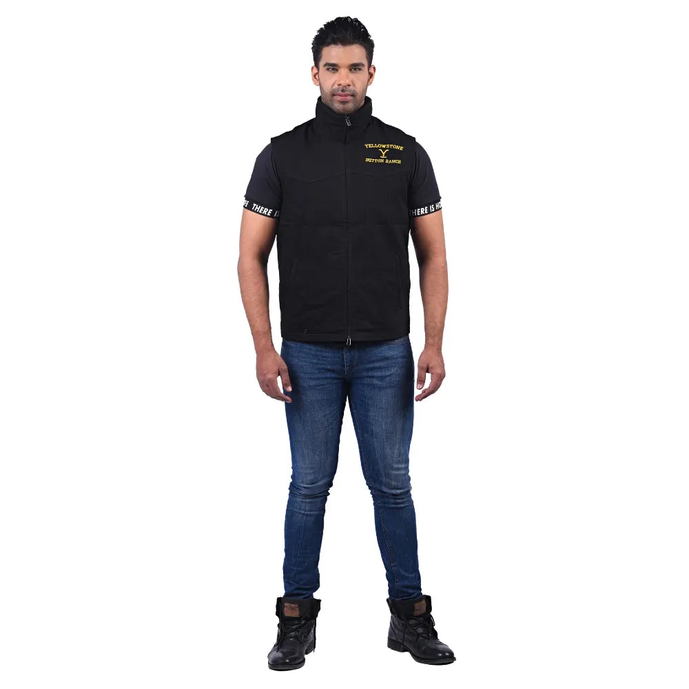 Men’s Black Corelayer Sleeveless Vest