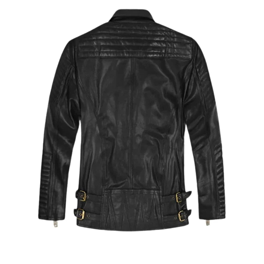 Men’s Black Vinatge Leather Jacket