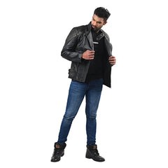 Men’s Black Forge Leather Jacket