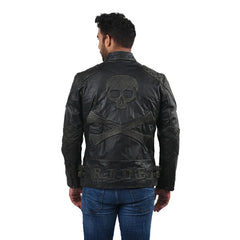 Men’s Black Forge Leather Jacket