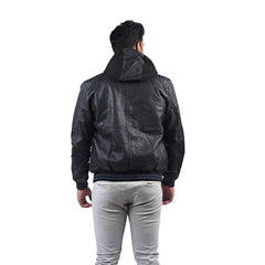 Men’s Black Havor Leather Jacket