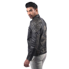 Men’s Black Heritage Leather Jacket