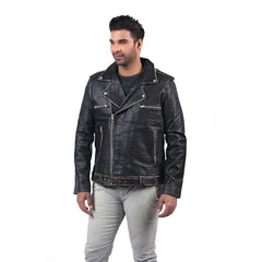 Men’s Black Ironcrest Leather Jacket