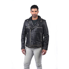 Men’s Black Ironcrest Leather Jacket
