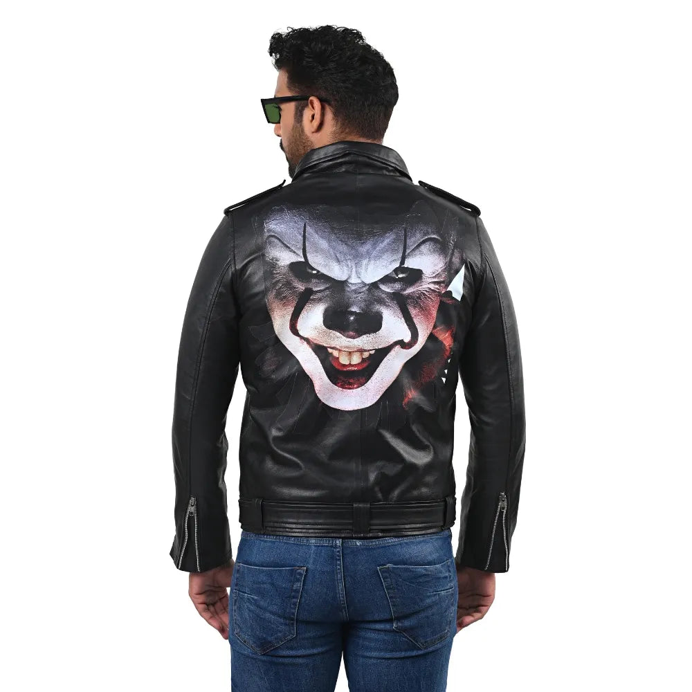 Men’s Black Ironfold Leather Jacket