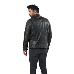 Men’s Black Ironforge Leather Jacket