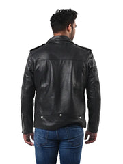 Men’s Black Leather Jacket