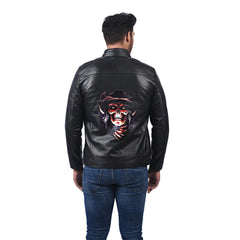 Men’s Black Lornex Leather Jacket