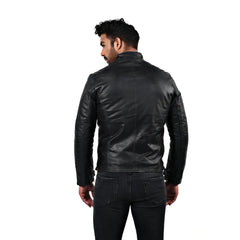 Men’s Black Nexor Leather Jacket