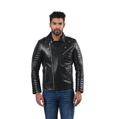 Men’s Black Shadowrift Leather Jacket