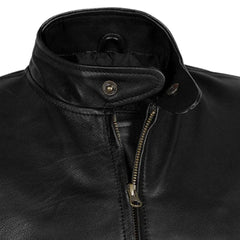 Men’s Black Standard Leather Jacket