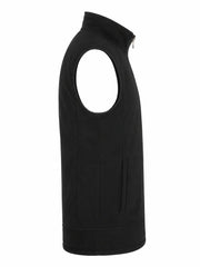 Men's Black Suede Leather Vest