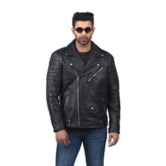 Men’s Black Vantor Leather Jacket