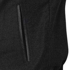 Men’s Black Varsity Leather Jacket