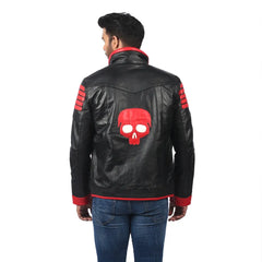 Men’s Black Voltrex Leather Jacket