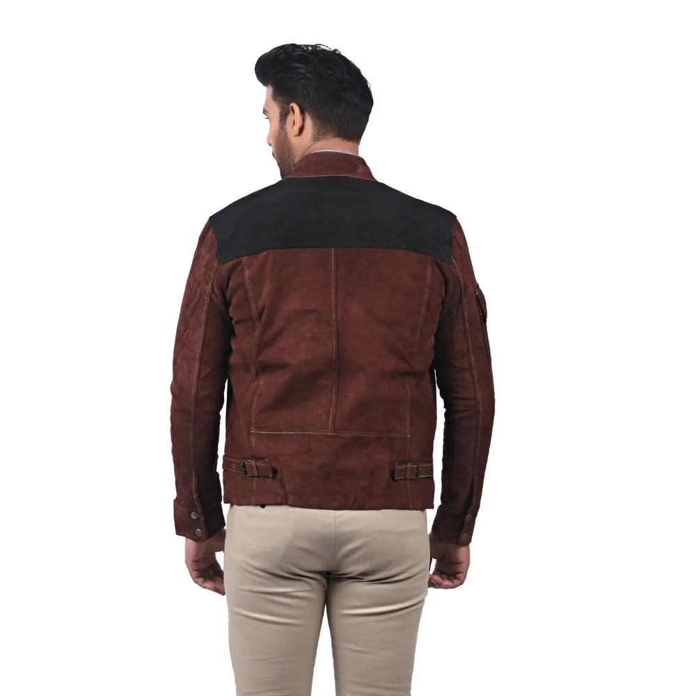 Men’s Brown Fieldmark Leather Jacket