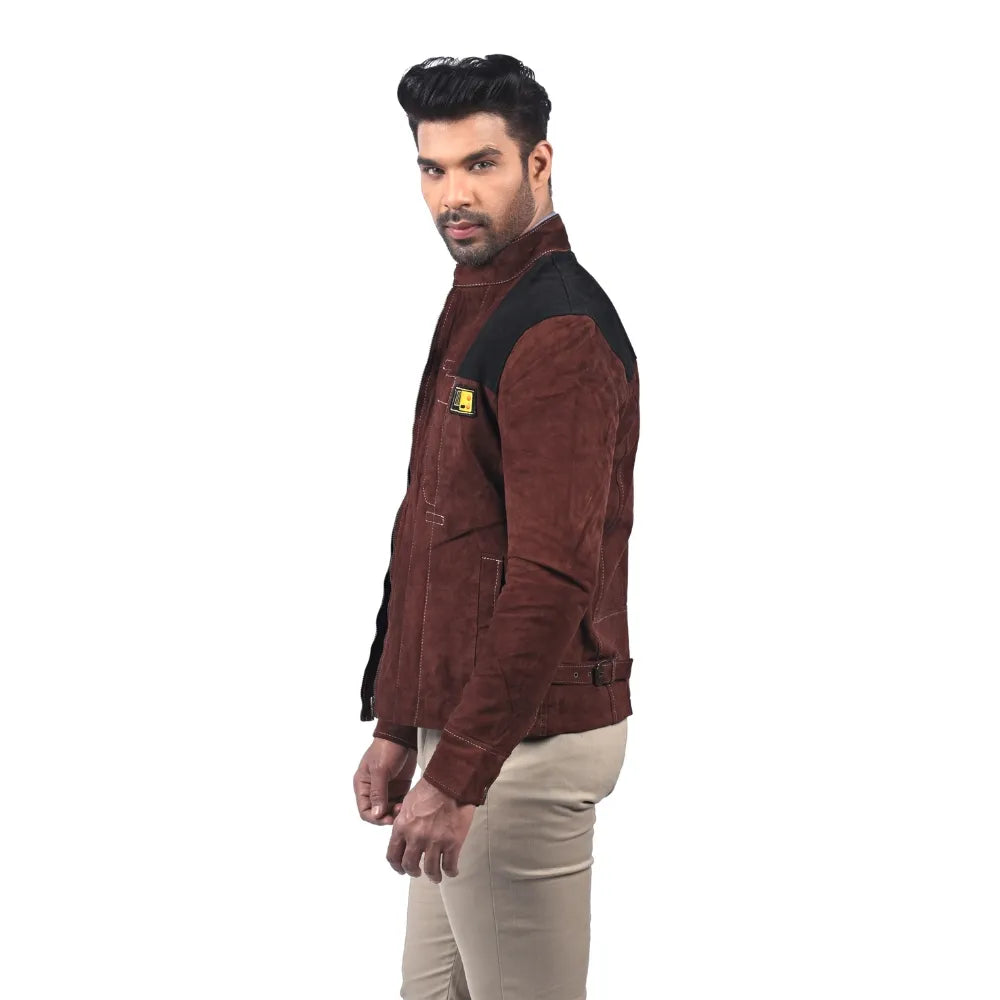 Men’s Brown Fieldmark Leather Jacket