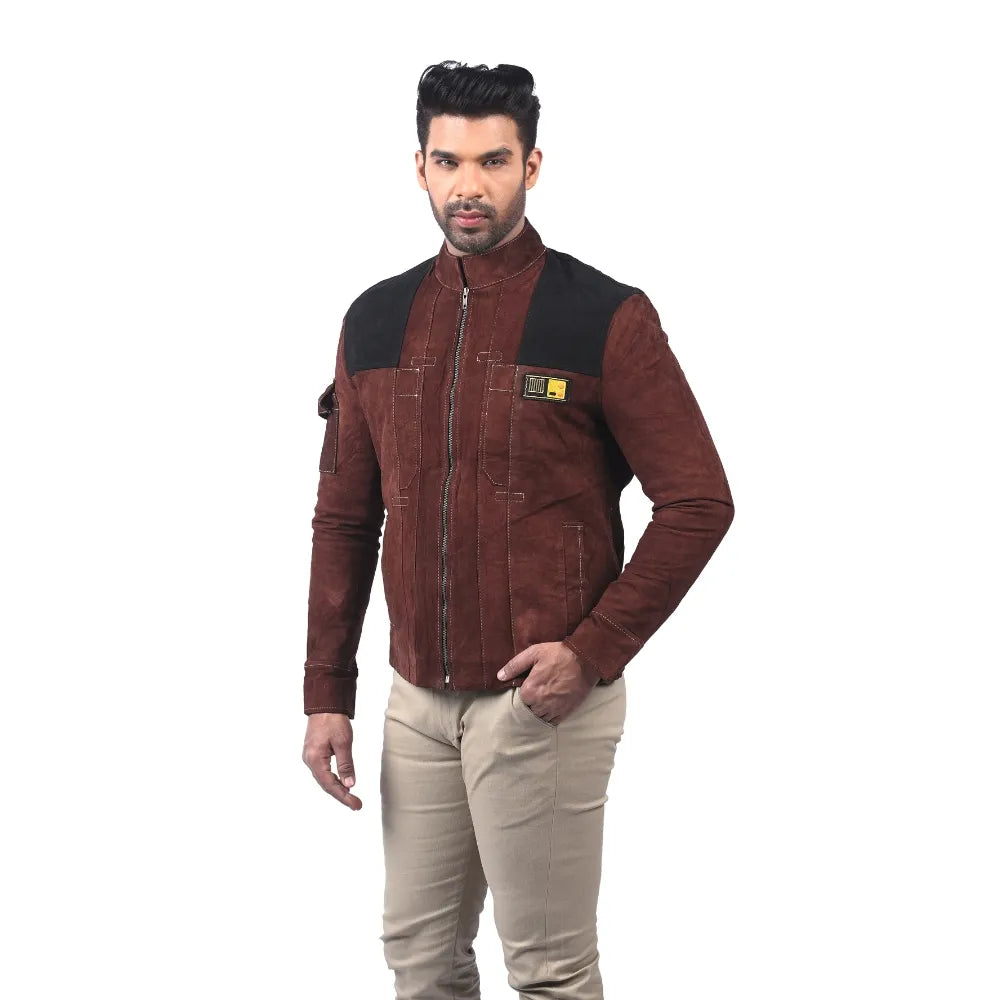 Men’s Brown Fieldmark Leather Jacket