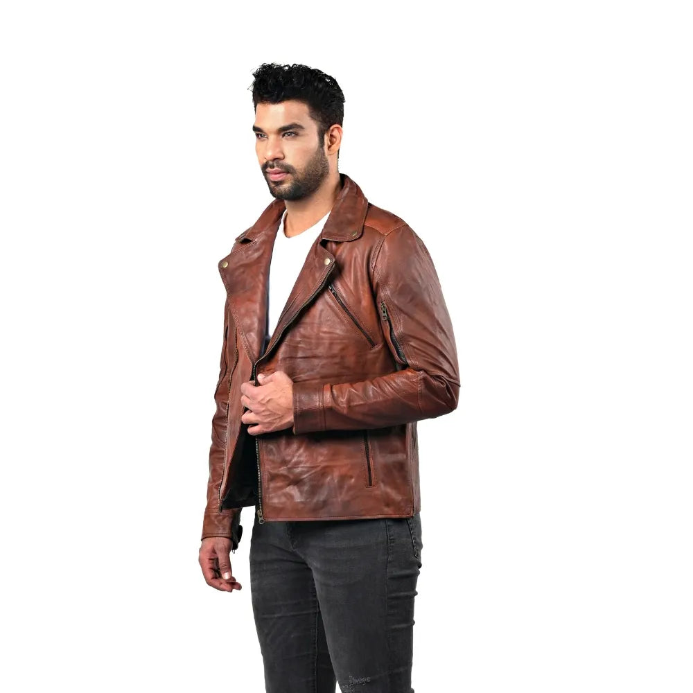 Men’s Brown Karsen Leather Jacket