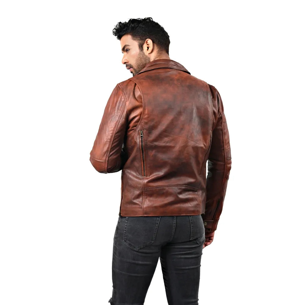 Men’s Brown Karsen Leather Jacket