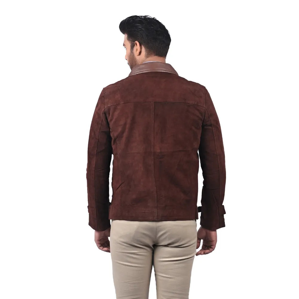 Men’s Brown Oakridge Leather Jacket