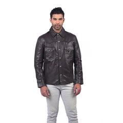 Men’s Dark Brown Norvik Leather Jacket