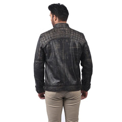 Men’s Dark Brown Ridgeway Leather Jacket
