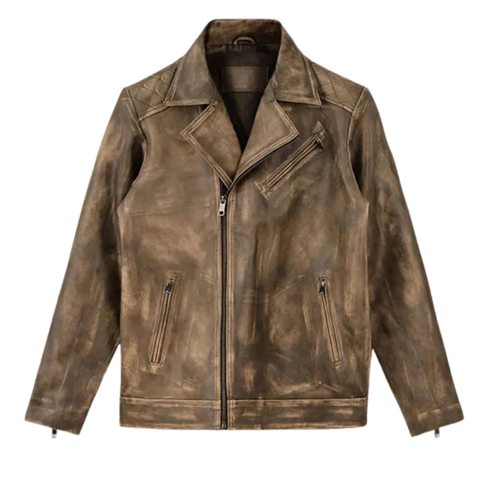 Men’s Brown Classic Leather Jacket
