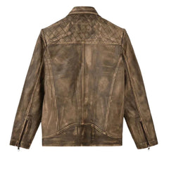 Men’s Brown Classic Leather Jacket