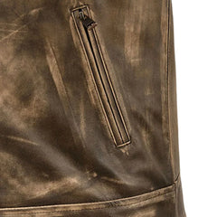 Men’s Brown Classic Leather Jacket