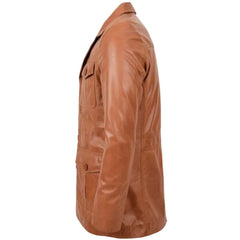 Men's Double Pocket Brown Blazer