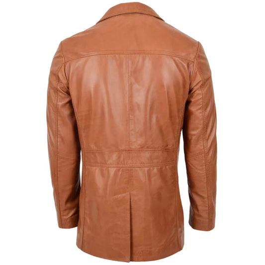 Men's Double Pocket Brown Blazer