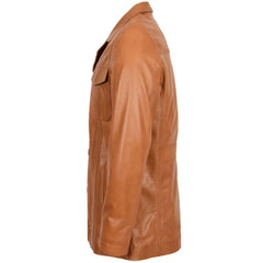 Men's Double Pocket Tan Blazer
