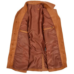 Men's Double Pocket Tan Blazer