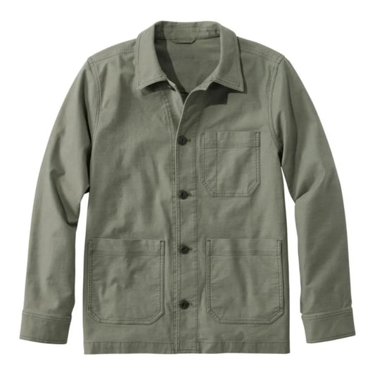 Men’s Green Cotton Workwear Jacket