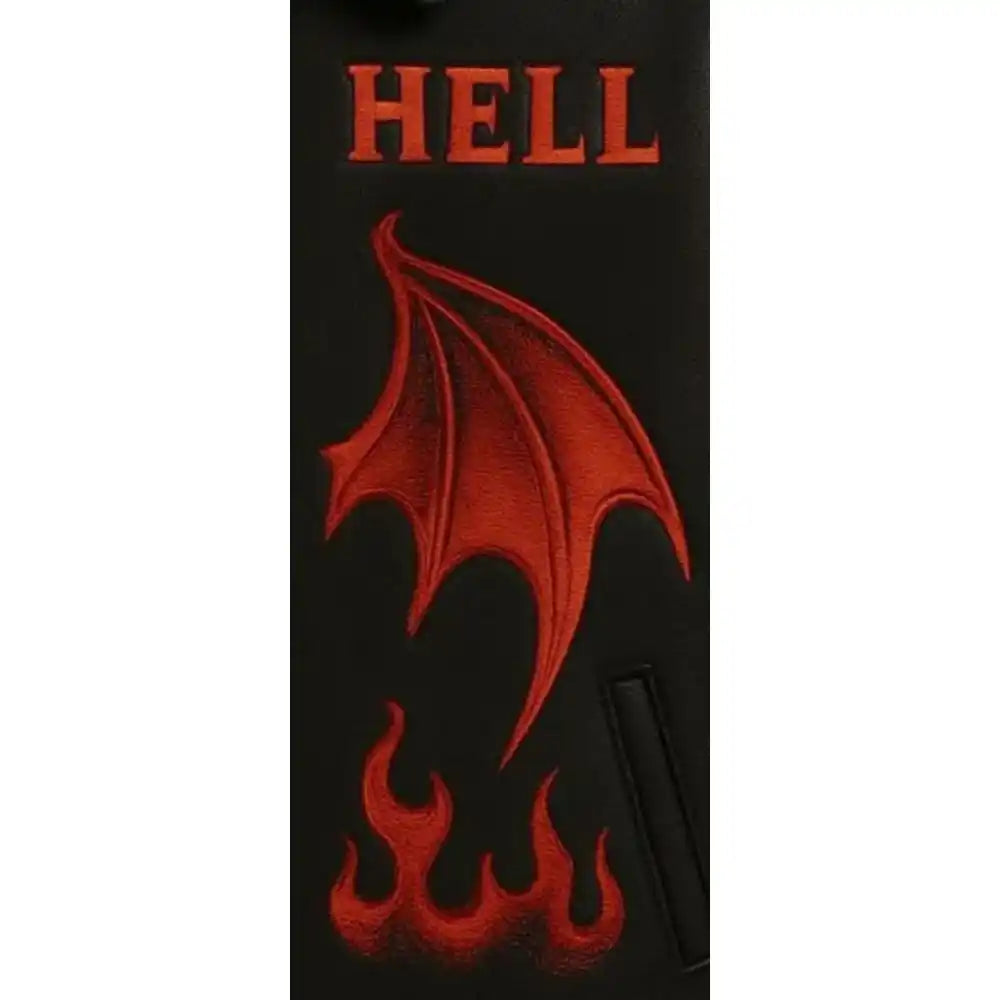 Men’s Halloween  Heaven & Hell Varsity Jacket