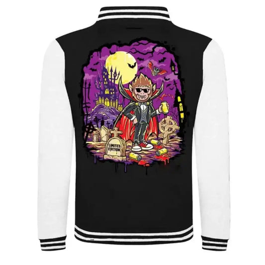 Men's Halloween Vampire Varsity Jacket