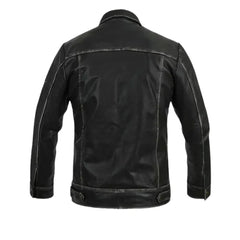 Men’s Modern Black Leather Jacket
