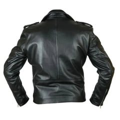 Men's Premium Black Leather Jacket
