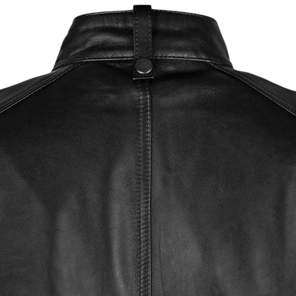 Men’s Stylish Black Leather Jacket