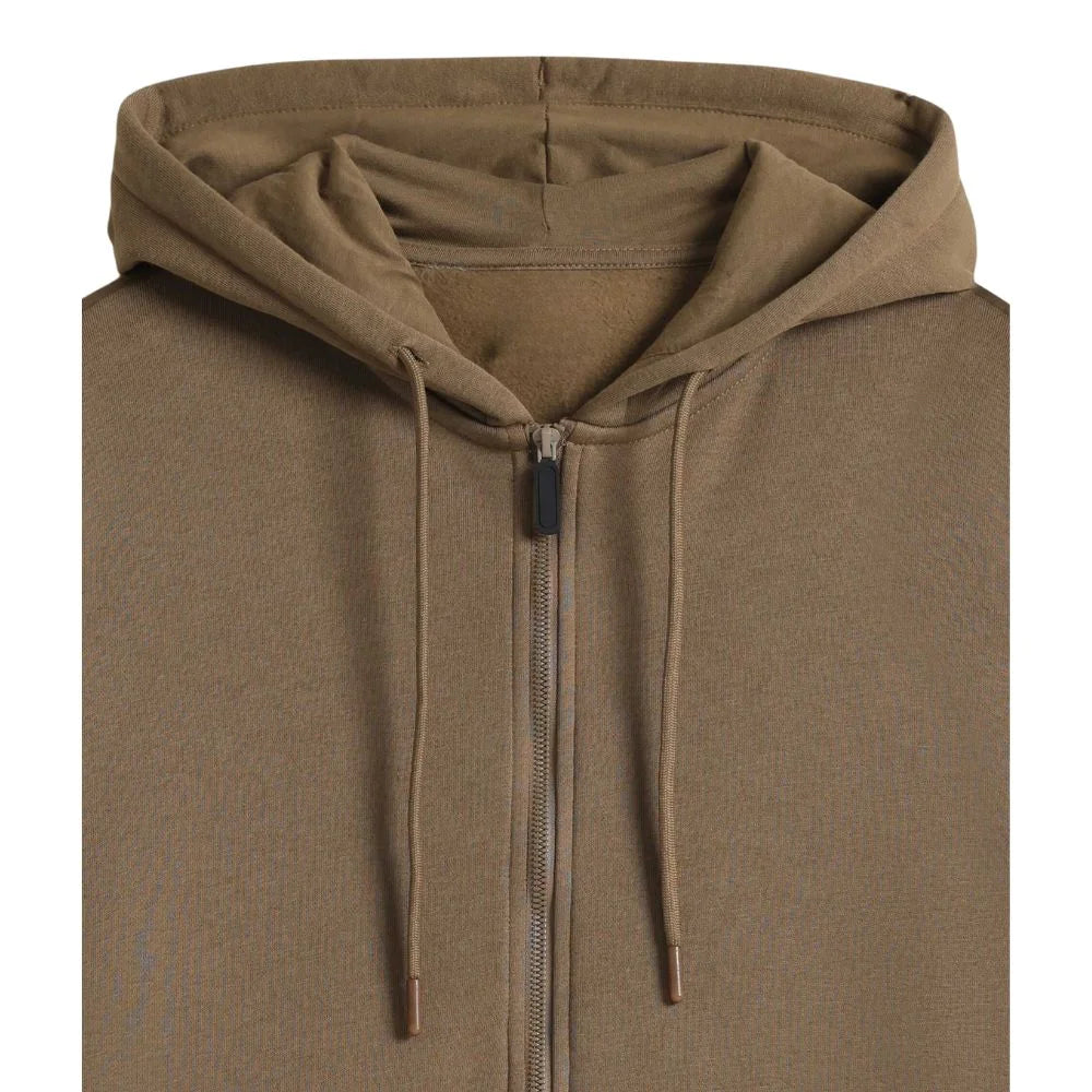 Men's Stylish Oversized Khaki Hoodie