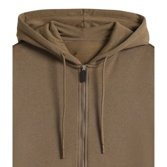 Men's Stylish Oversized Khaki Hoodie