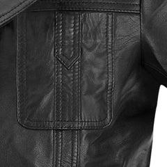 Men’s Vintage Black Leather Jacket