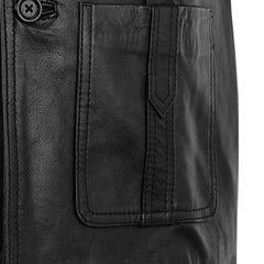 Men’s Vintage Black Leather Jacket